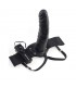 Fetish Fantasy Series Arnés Vibrador Hueco de 20 cm Negro