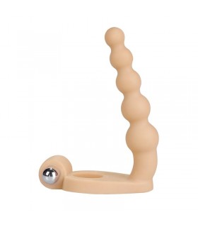 Estimulador Anal The Ultra Soft Bead 6.5 con Vibración Natur
