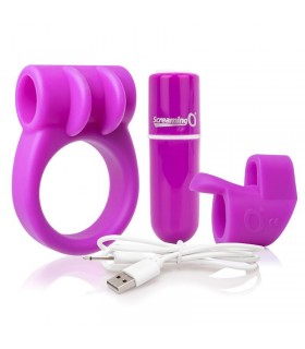 Kit Bala Vibradora Charged Purple Color Purpura