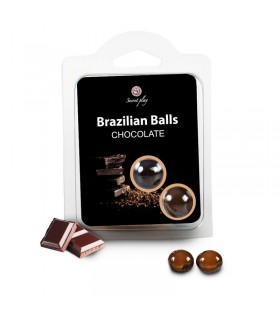 Set 2 Brazilian Balls Aroma a Chocolate