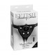 Fetish Fantasy Series Arnés Vibrador de Felpa Color Negro