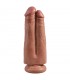 Arnés con Dildo Doble 7 Bronceado