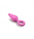 Plug de Silicona Rosa - Medium