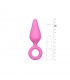 Plug de Silicona Rosa - Medium