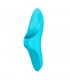 Teaser Vibrador para el Dedo Light Blue