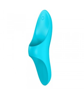 Teaser Vibrador para el Dedo Light Blue