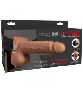 Arnes Elastico con Dildo Hueco 7 10 Funciones Control Remoto