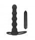 Plug Anal Double Prober con Vibración Negro