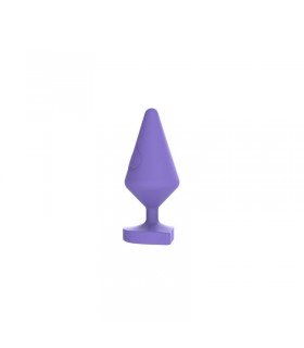 Plug Anal Luv Heart Large Purpura