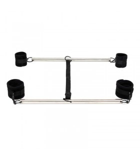 Barras Ajustables para Brazos y Piernas Color Negro