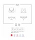 860-SET-2 Set 2 Piezas Blanco