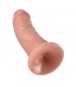 King Cock Pene de 8 - Color Natural