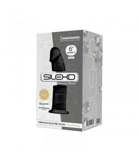 Dildo Dual Density Mod. 2 - 6 Negro