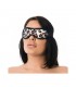 Antifaz con Estampado Leopardo Talla Única