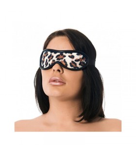 Antifaz con Estampado Leopardo Talla Única