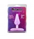 Plug Anal Gun Drops Púrpura 6,6 x 2,4cm