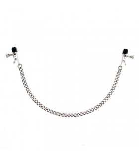 Pinzas Pezones con Cadena Metal Ajustables