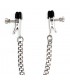 Pinzas Pezones con Cadena Metal Ajustables