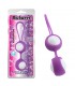 Bolas Geisha MisSweet 17.7 cm Silicona Púrpura