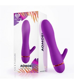 Aomori Vibrador Silicona Púrpura
