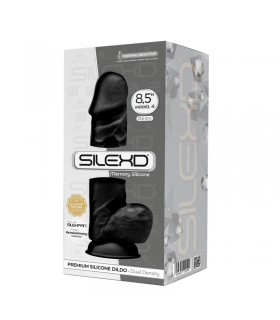 Dildo Dual Density Mod. 4 - 8.5 Negro