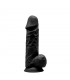 Dildo Dual Density Mod. 4 - 8.5 Negro