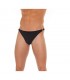 Tanga Negro con Hebilla Talla Única