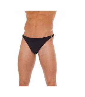 Tanga Negro con Hebilla Talla Única