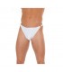 Tanga con Hebillas Blanco Talla Única