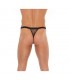 Tanga Rejilla Negro Talla Única