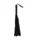 Rimba Bondage Play negro Flogger 44 cm