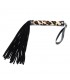 Rimba Bondage Play Flogger leopardo 35 cm