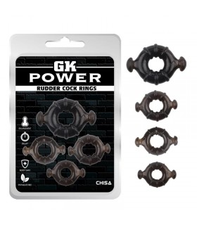 Anillos para el Pene Rudder Negro