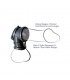 Fantasy C-Ringz Anillo con Ball-Strecher Color Negro