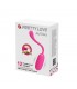 Huevo Vibrador Julius USB Silicona Rosa