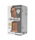Dildo Dual Density Mod. 2 - 7.5 Caramel