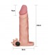 Funda para el Pene con Vibración Add 2 Pleasure X-Tender Nat