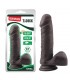 Dildo Dual Density Fashion Dude 7.9 Marron