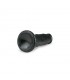 Pene Realístico Negro  - 15.5 cm