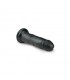 Pene Realístico Negro  - 15.5 cm