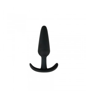 Plug Anal Silicona Negro - Grande