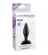 Plug Anal Mini Silicona - Color Negro