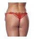 Tanga Fantasía Rojo Talla Unica