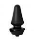 Plug Anal Inflable color negro