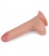 Dildo Nature 7 Silicona Líquida Natural