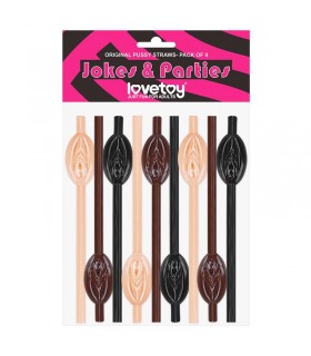 Pajita de Vagina Pack de 9