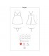 Behindy Babydoll y Tanga Negro