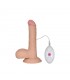 Dildo The Ultra Soft Dude con Vibración 7.5 Natural