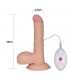 Dildo The Ultra Soft Dude con Vibración 7.5 Natural