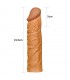 Funda para el Pene Add 2 Pleasure X Tender Marrón